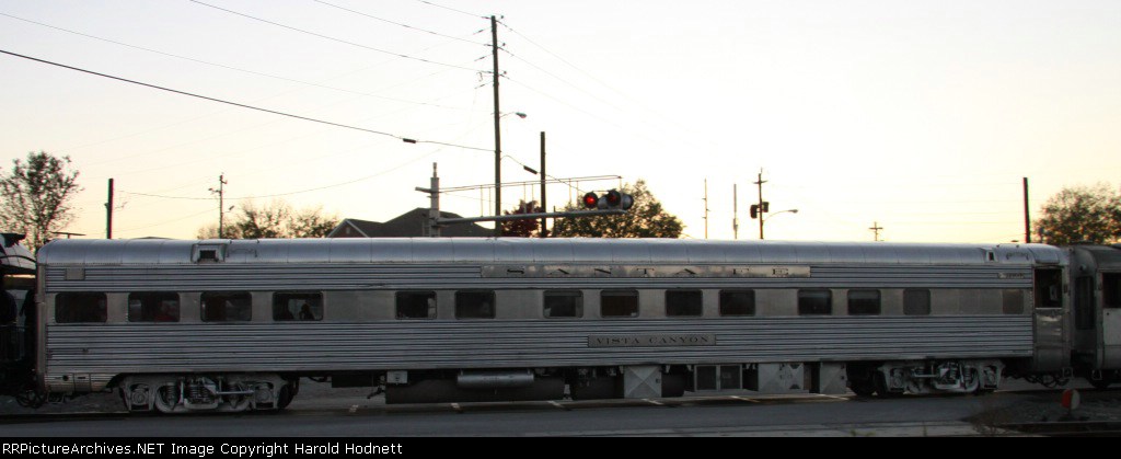 Private passenger car on AAPRCO special train 956